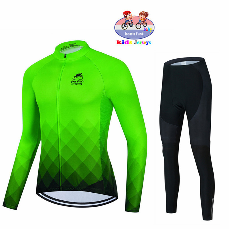 Mountain Biking Jersey - 2026 봄 가을 소년 통기성 어린이