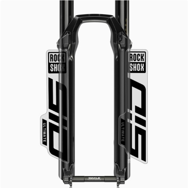 Mountain Biking Quotes - RockShox SID 색상 변경 비닐 스티커