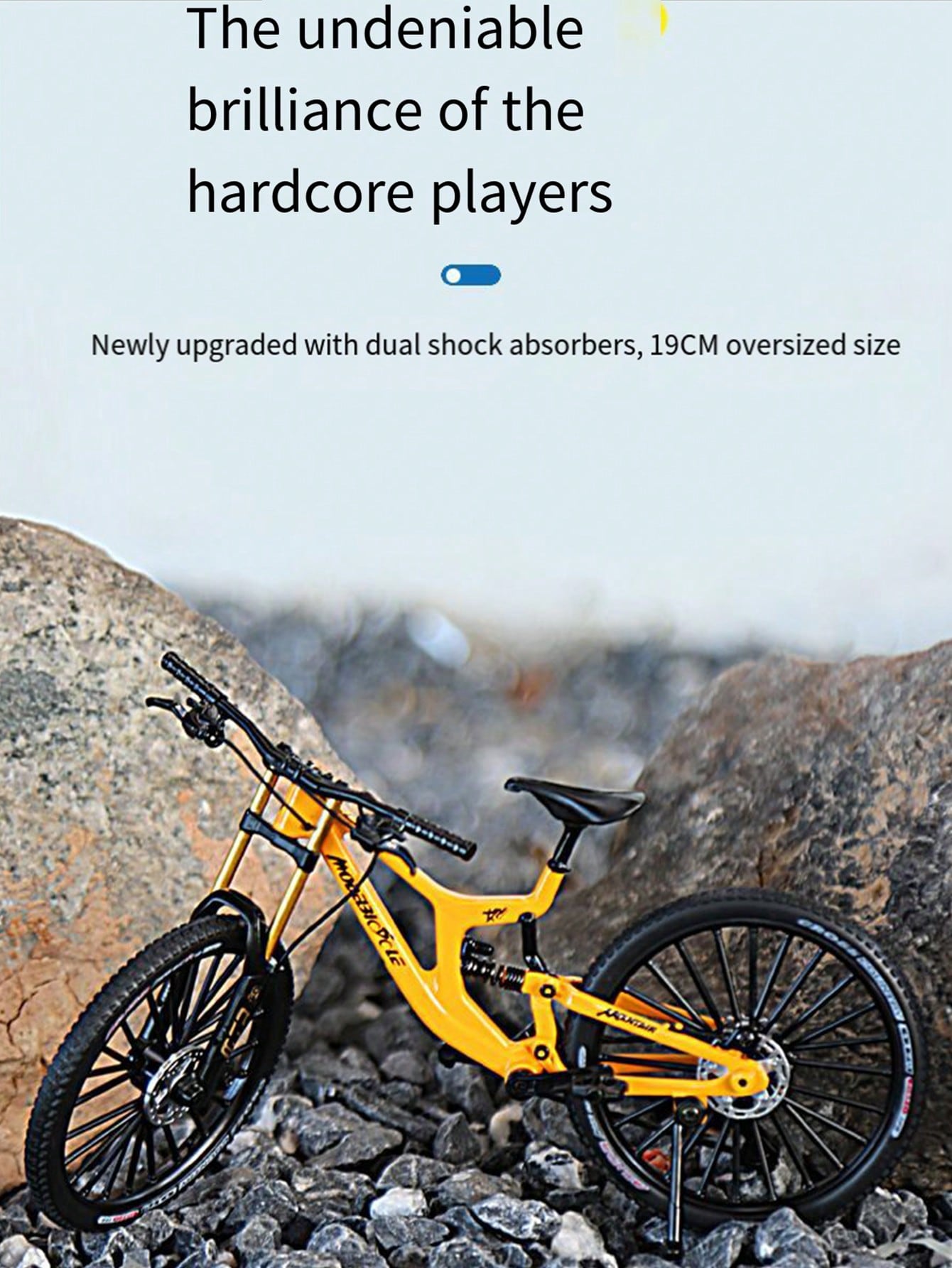 업그레이드된 듀얼 쇼크 업소버 알로이 다운힐 소프트테일 - Mountain Biking Game 리뷰 및 가격