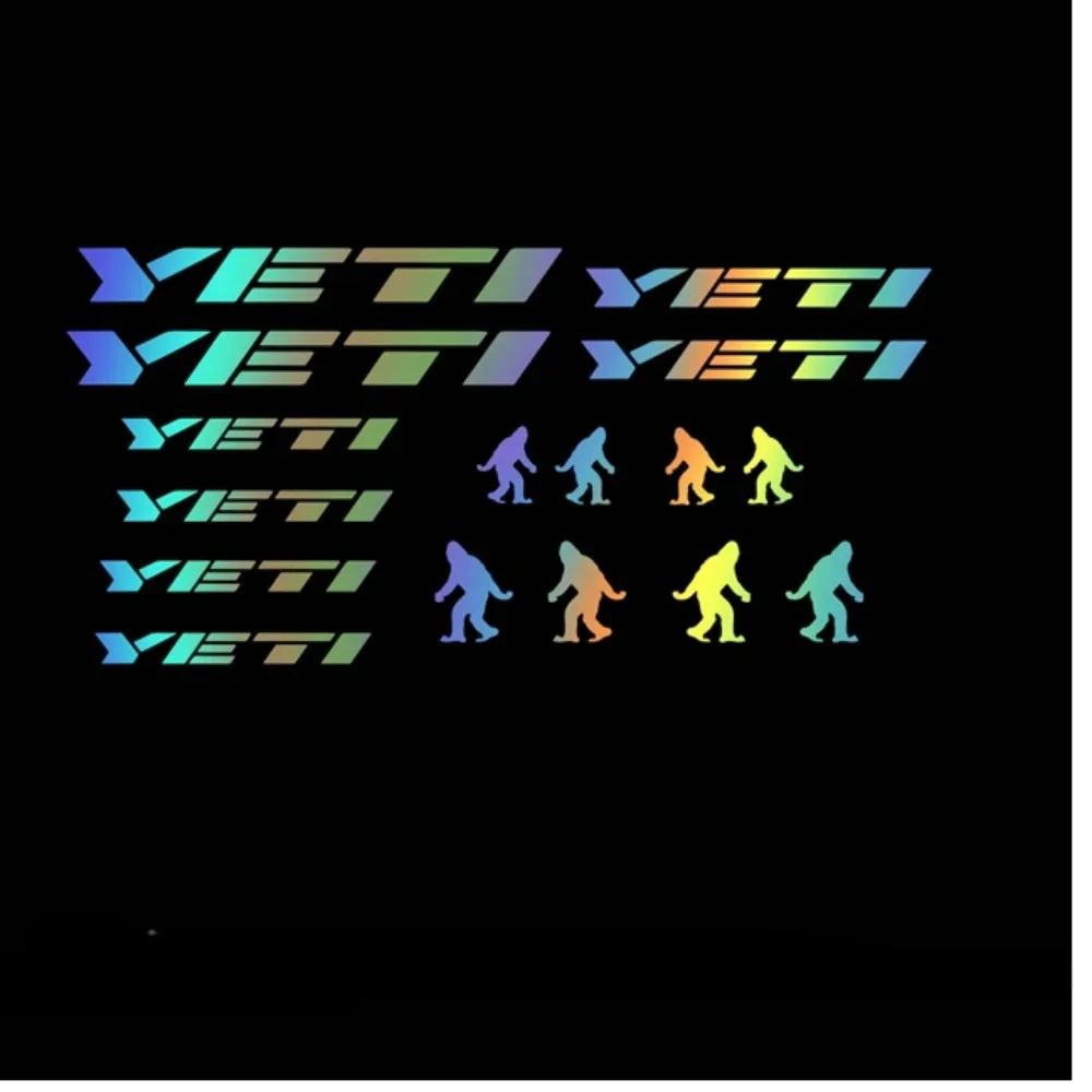 YETI 자전거용 방수 비닐 컷 스티커 데칼, 자전거  - Mountain Biking Quotes 리뷰 및 가격