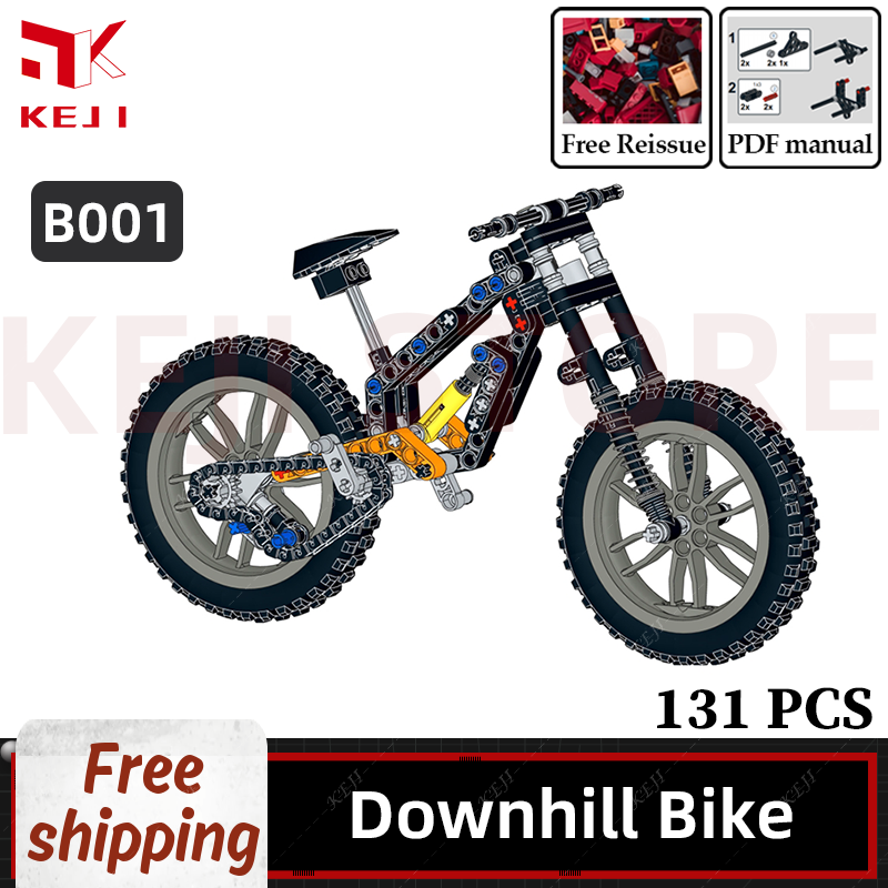 KEJI MOC 내리막 산악 자전거 타기 오프로드 풀  - Mountain Biking Gifts 리뷰 및 가격