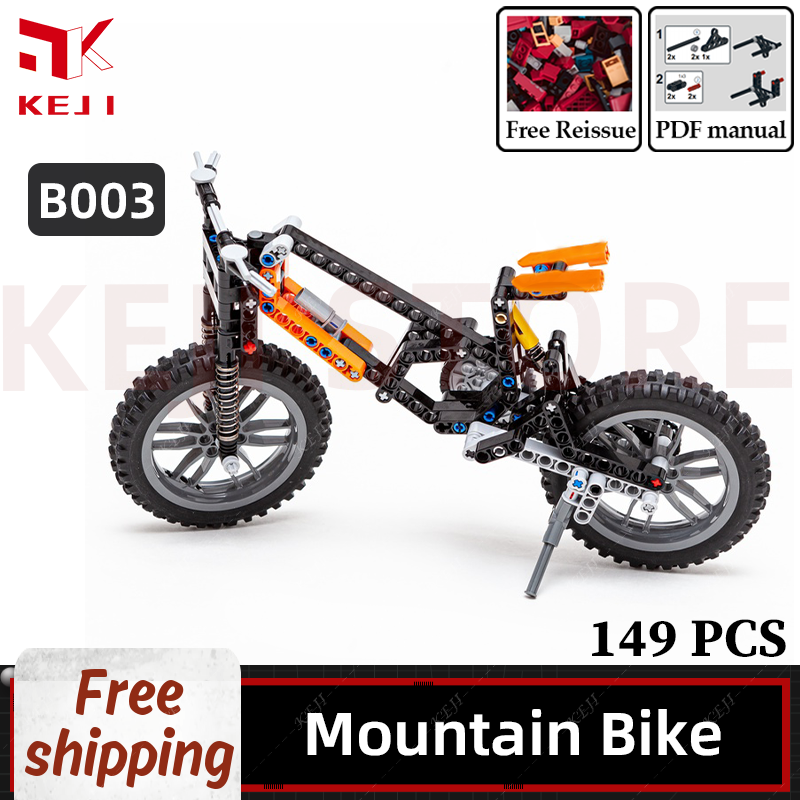 KEJI MOC 내리막 산악 자전거 타기 오프로드 풀  - Mountain Biking Gifts 리뷰 및 가격