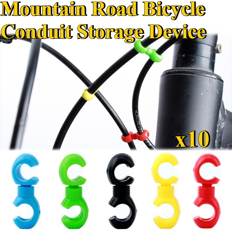10 개/대 플라스틱 자전거 크로스 라인 클립 S 스타 - Mountain Biking Kit 리뷰 및 가격