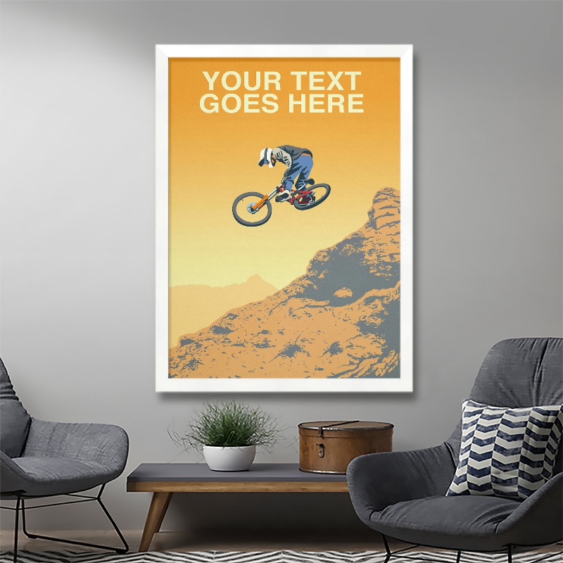 산악 자전거 트레일 포스터 스노우 매스, 모르진 스윈리 - Mountain Biking Pictures 리뷰 및 가격