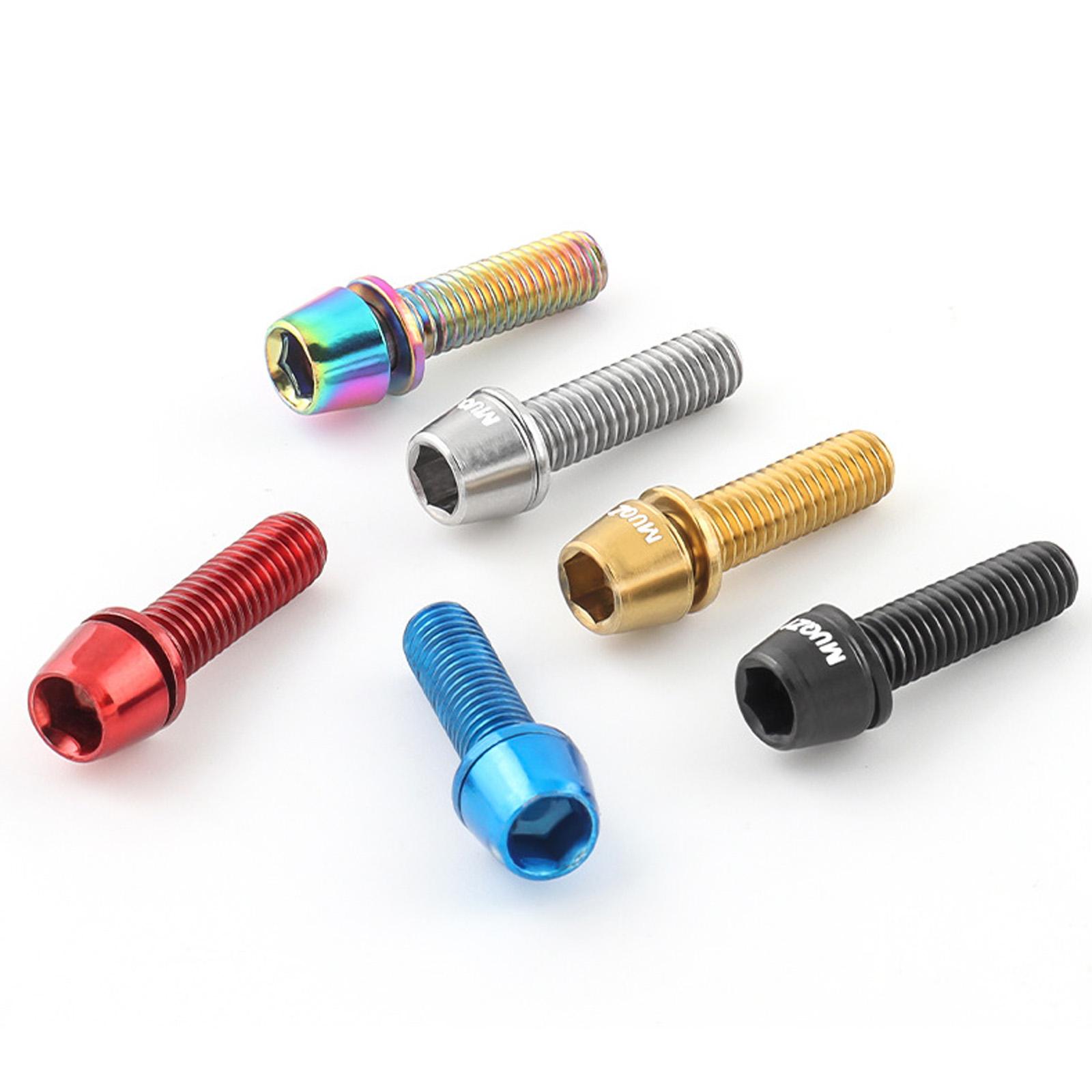 자전거 티타늄 스템 볼트 M5x17mm 경량 퍼플 키트 - Mountain Biking Kit 리뷰 및 가격
