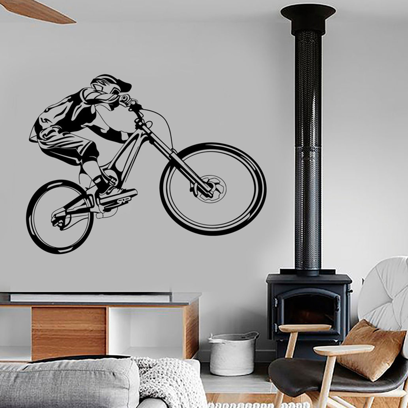 벽 비닐 데칼 산악 자전거 익스트림 스포츠 자전거, 모 - Mountain Biking Extreme 리뷰 및 가격