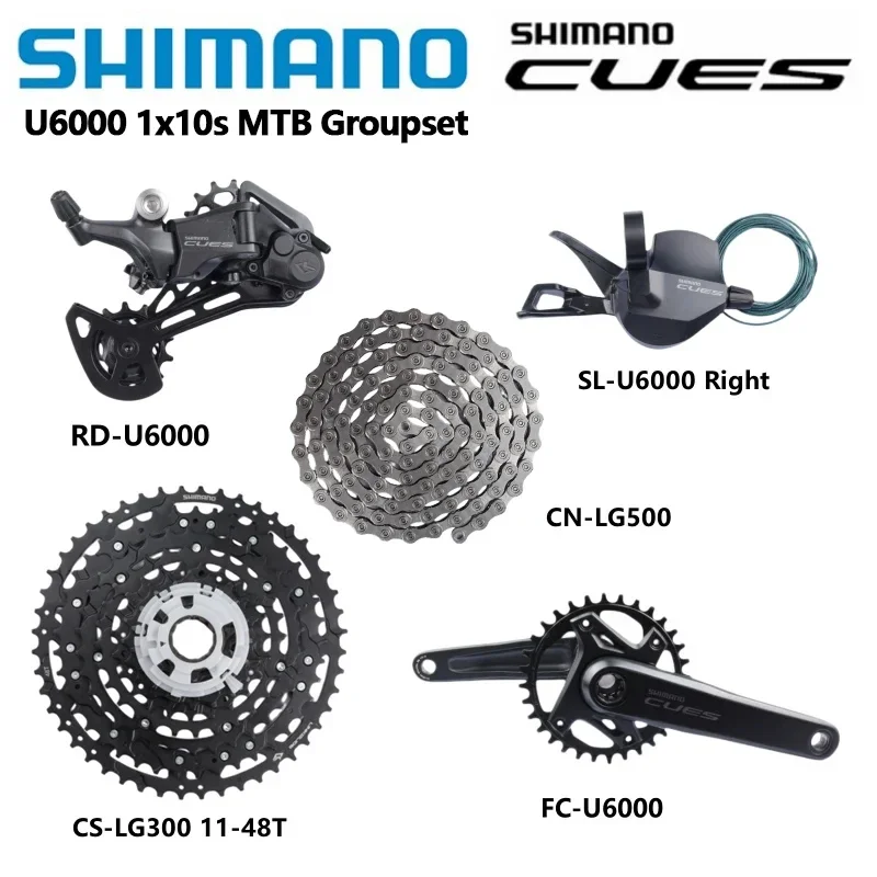 CUES U6000 세트 SL-U6000 1x10단 우 - Mountain Biking Kit 리뷰 및 가격