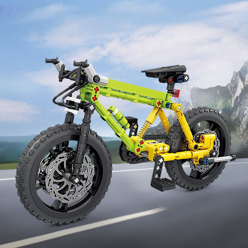 200개 이상의 산악 자전거 조립 블록 장난감, 가정  - Mountain Biking Gifts 리뷰 및 가격