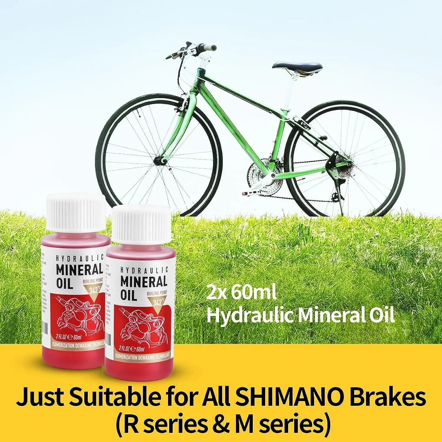 자전거 브레이크 미네랄 오일 60ML 자전거 유압 디스 - Mountain Biking Kit 리뷰 및 가격